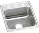 LRAD172055OS4 Lustertone Classic Stainless Steel 17" x 20" Drop-in ADA Sink