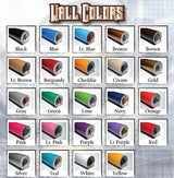 Always Kiss Me Goodnight Vinyl Wall Decal A003AlwaysaVI, Metallic Bronze, 42 in.