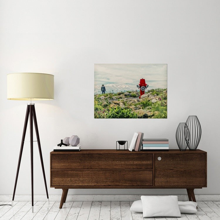 "Homesick" Stretched Canvas Giclee by Ambra, 40x30"
