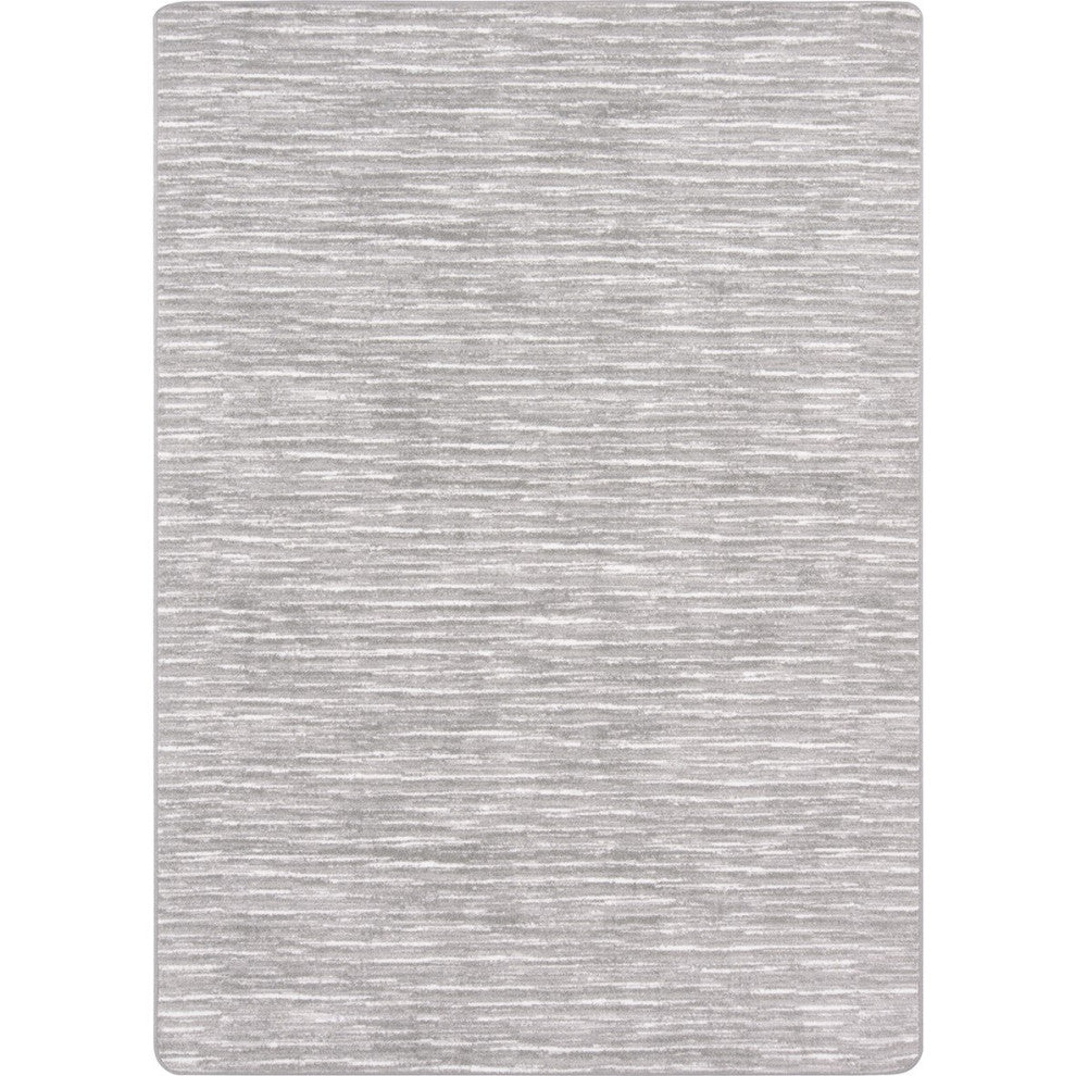 Balanced 7'8" X 10'9" Area Rug, Color Morning Fog