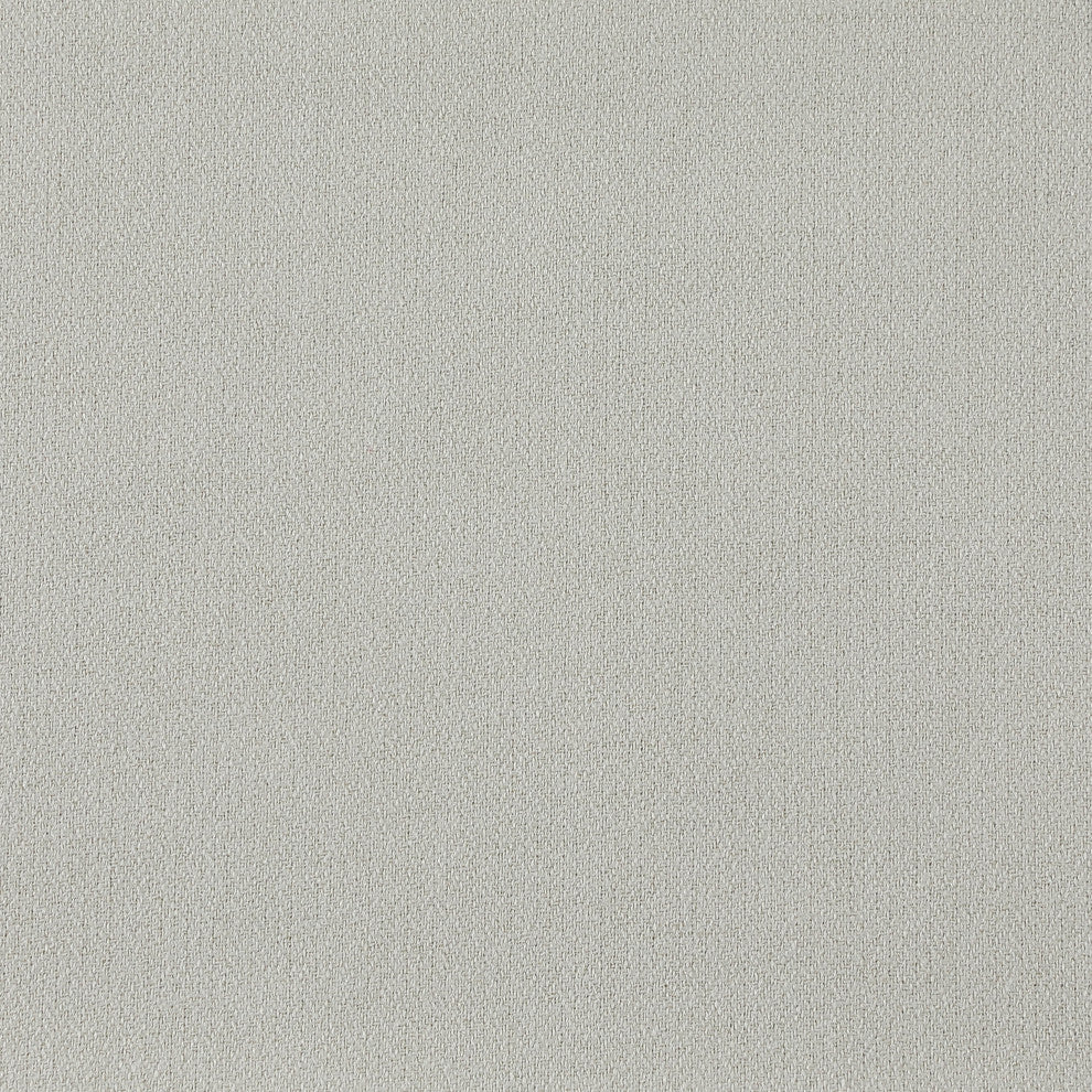 Miramar Linen Textured Fabric Upholstered 3-Piece Modular Sofa, Cream