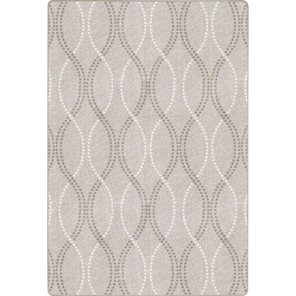 Seventh Heaven 7'8" X 10'9" Area Rug, Color Beige