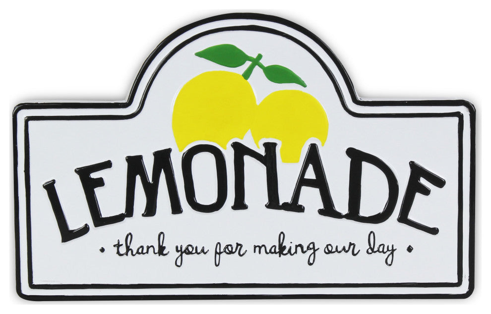 Maison Lemonade Inspiration Sign - Black