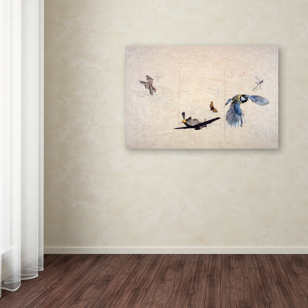 Nick Bantock 'Wings' Canvas Art, 24x16