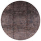 Ahgly Company Indoor Round Mid-Century Modern Area Rugs, 4' Round