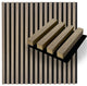 Acoustic Wood Wall Panels | Soundproof Paneling For Wall Decor, Silver Ash, Sample, Acoustica Slim