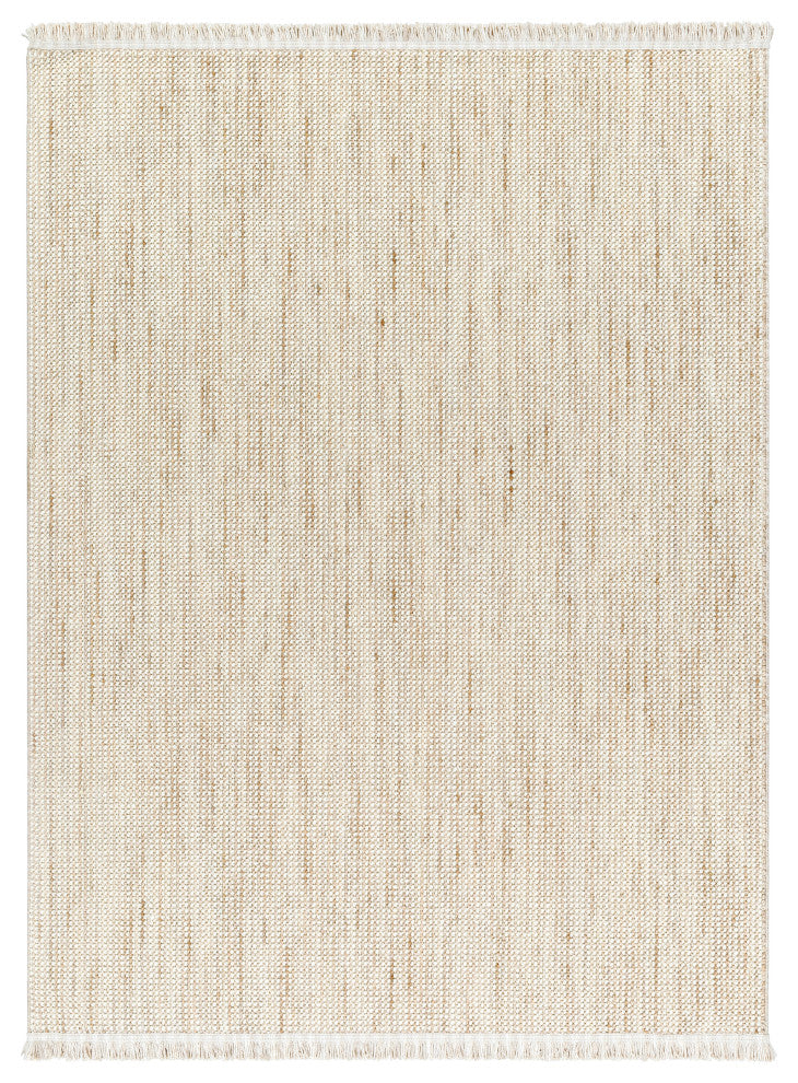Surya New Delhi NWH-2302 Machine Woven Area Rug, Pearl, Ash, Light Grey, Beige, 8'11" X 12'
