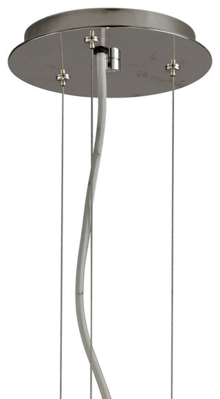 Corbett Lighting 213-42 Calligraphy 2 Light 26" LED Pendant - Silver Leaf with