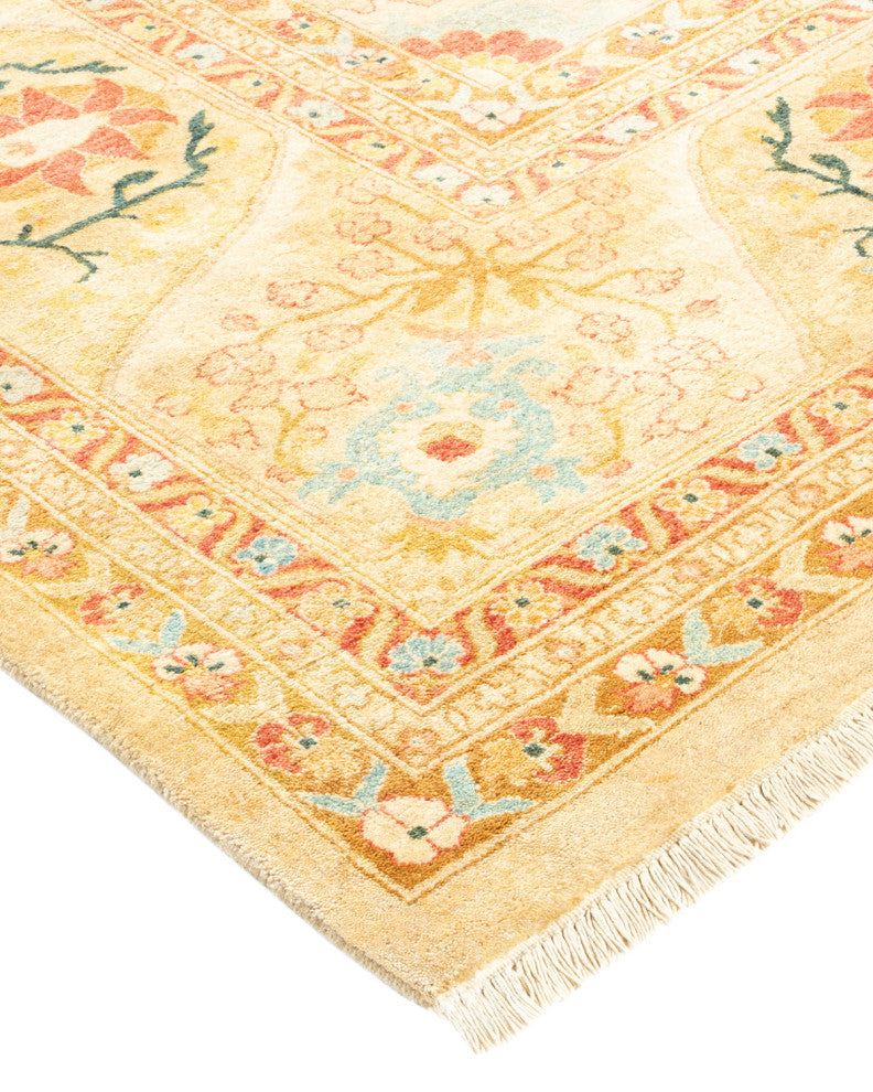 Catherine, One-of-a-Kind Hand-Knotted Area Rug Ivory, 8'3"x10'4"