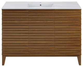 Cascade 48'' Bathroom Vanity, Walnut