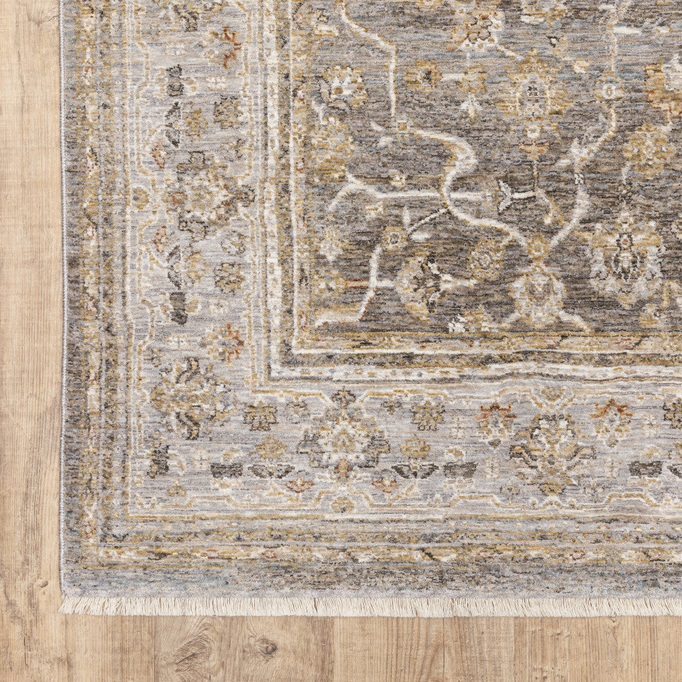 Maharaja 040M1 Beige/Grey 2' x 3' Rug