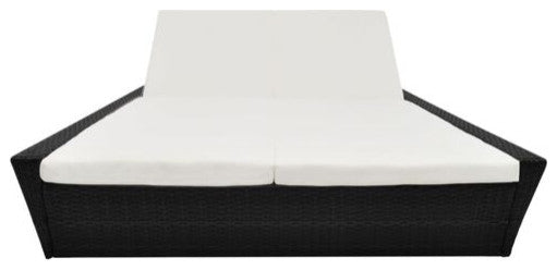 vidaXL Outdoor Lounge Black