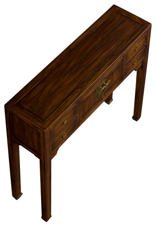 Elmwood Console Table, Walnut
