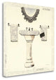 "Emilys Boudoir II Sink" By Emily Adams, Giclee Print on Gallery Wrap Canvas