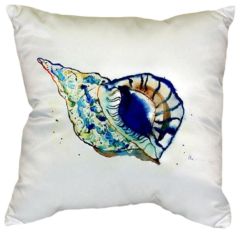 Betsy's Shell No Cord Pillow - Set of Two 18x18