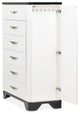 Tuxedo 6-Drawer Chest, Piano Keyboard