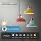 Blue Pendant Light Fixture for Kitchen Island Adjustable Pendant Lighting