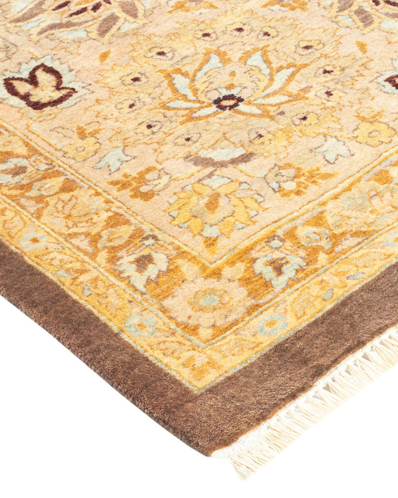 Mogul, One-of-a-Kind Hand-Knotted Area Rug Brown, 12'4"x17'10"