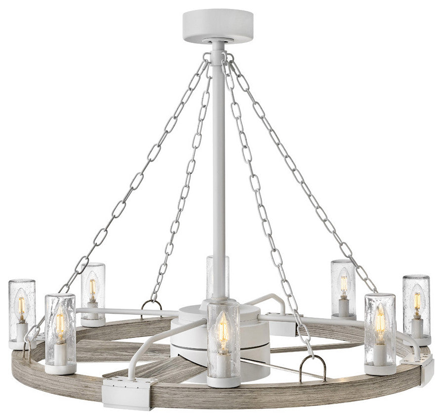 Hinkley Lighting 902928F-LWD Sawyer 36" Indoor / Outdoor Smart - Matte White