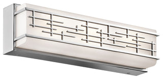Kichler Zolon 18 inch Chrome LED Bath Light Wall