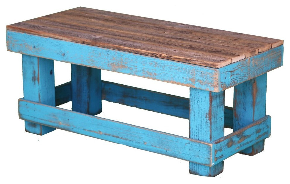 Turquoise Combo Coffee Table