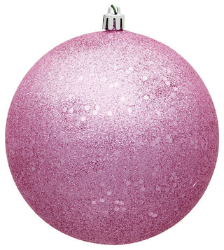 Vickerman 8" Pink Sequin Ball Ornament