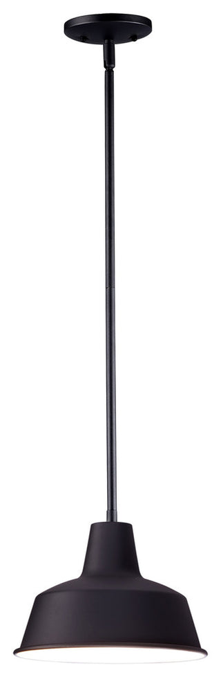 Maxim 35017 Pier M 1 Light 8-1/4"W Outdoor Warehouse Pendant - Weathered Zinc