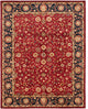 Safavieh Heritage Hg966A Red, Navy Area Rug, 7'6" X 9'6"