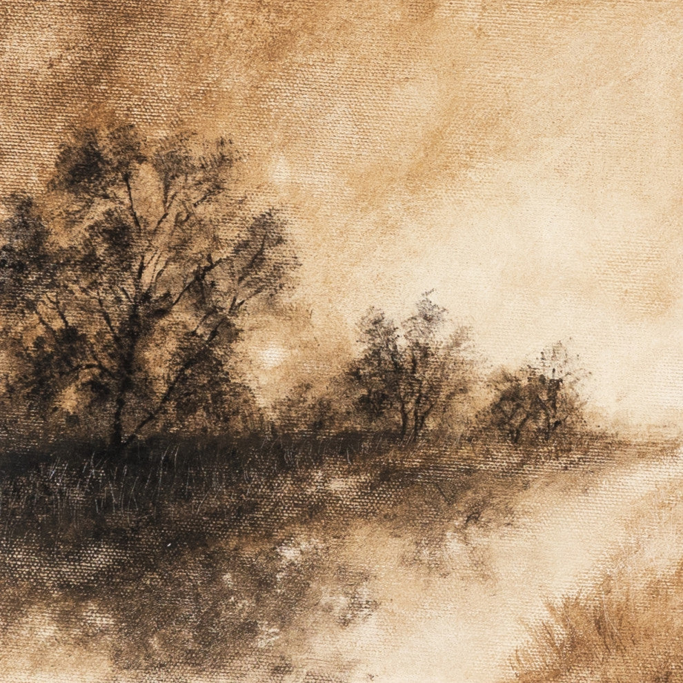 Hillside Haze Ii By Aileen Fitzgerald