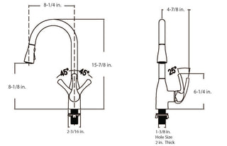 Kitchen Dual Sensor Automatic Touch Controlled Faucet, Oil Rubbed Bronze