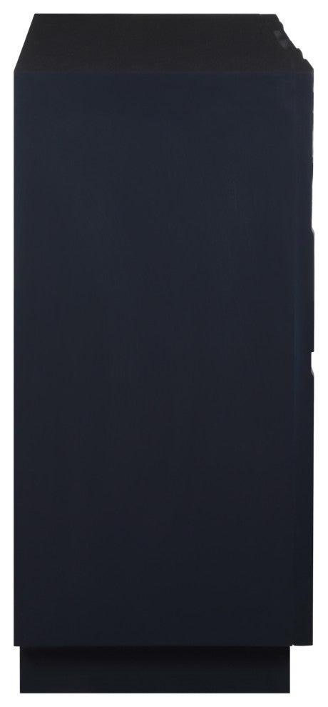 Uttermost Valeria 2 Door Glossy Blue Cabinet