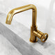 VIGO Cass 9" H Single Handle Single Hole Bathroom Faucet, Matte Brushed Gold, Without Extras