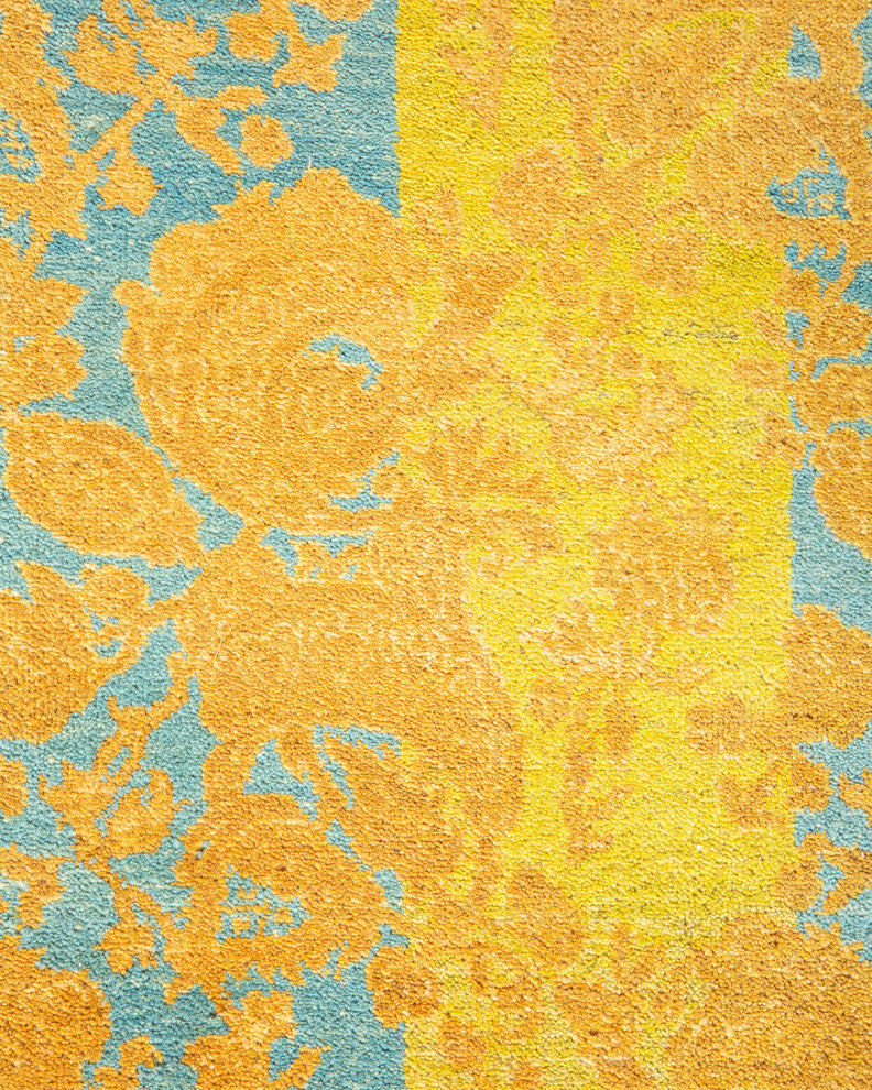 Mogul, One-of-a-Kind Hand-Knotted Area Rug Green, 8'3"x10'4"