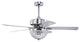 Itzel 52 in. 2-Light Indoor Chrome Finish Chandelier with Light Kit