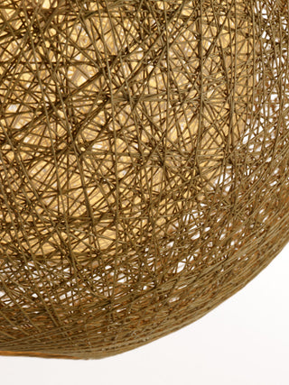 Maxim 14402 Bali 16" Woven String Dual Shade Pendant - Natural