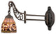 Mix-n-Match 1-Light Swingarm Sconce, Tiffany Bronze