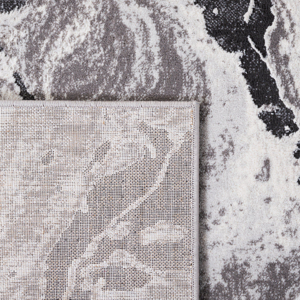 Safavieh Amelia Collection, ALA277 Rug, Charcoal/Grey, 5'5"x7'7"