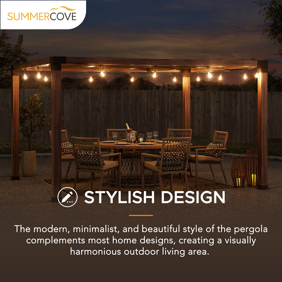 Sunjoy 12'x10' Brandon Pergola