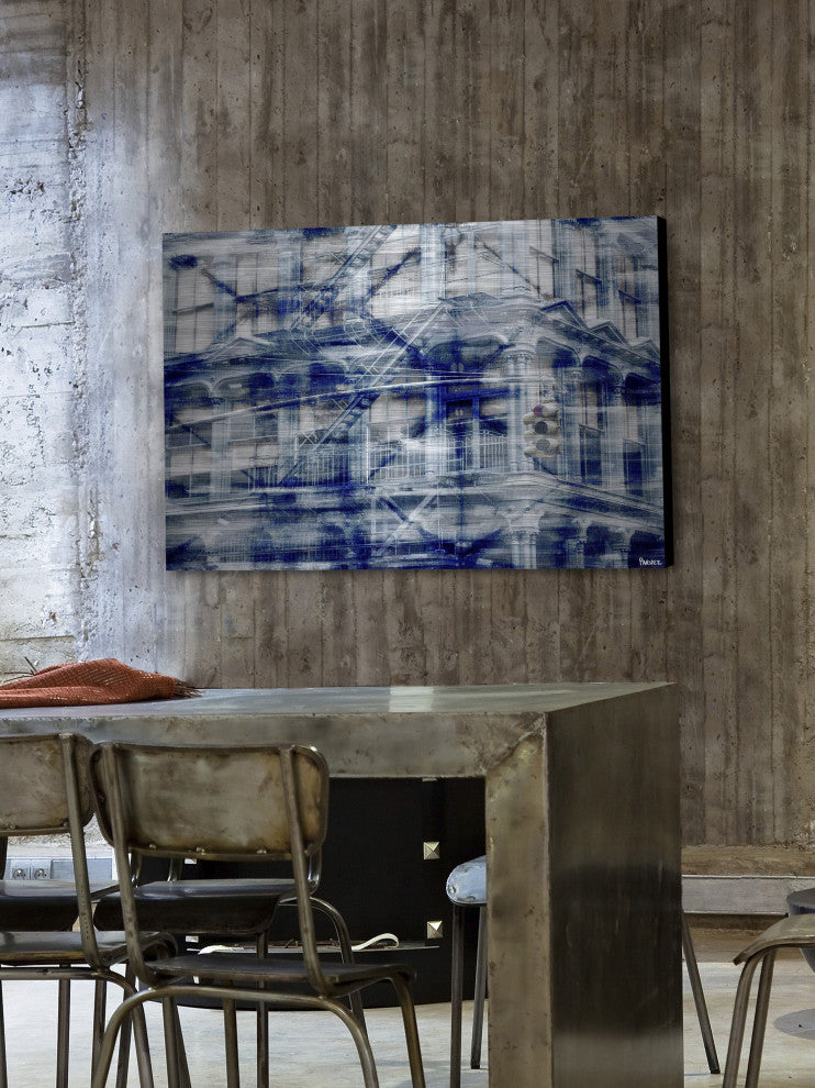 "Twin Escapes" Print on Brushed Aluminum, 45"x30"