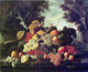 Severin Roesen The Abundance of Fruit, 20"x25" Wall Decal