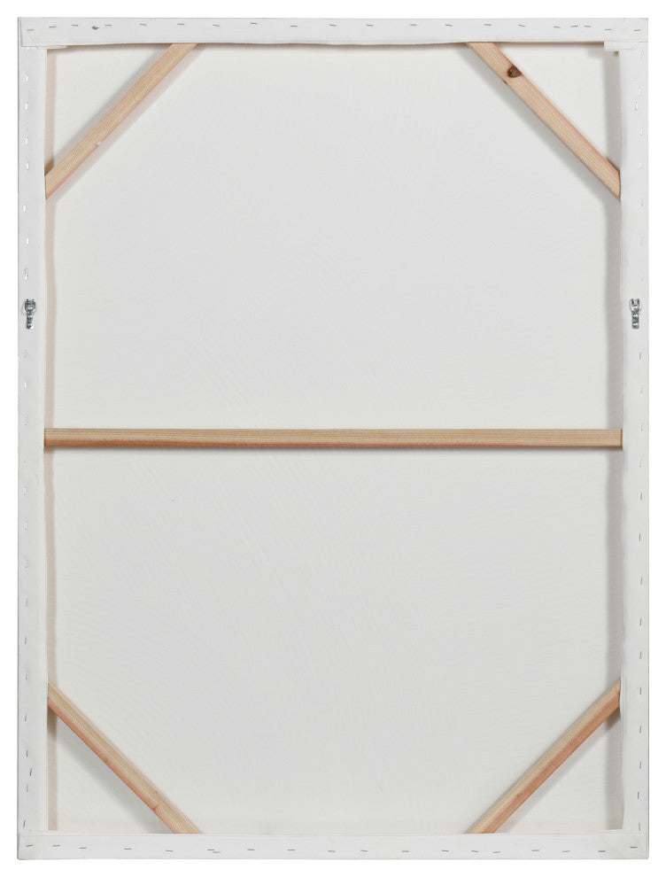 Monochrome Arches II Hand Painted Abstract Canvas Wall Art