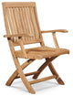 Devon Teak Folding Outdoor Armchair