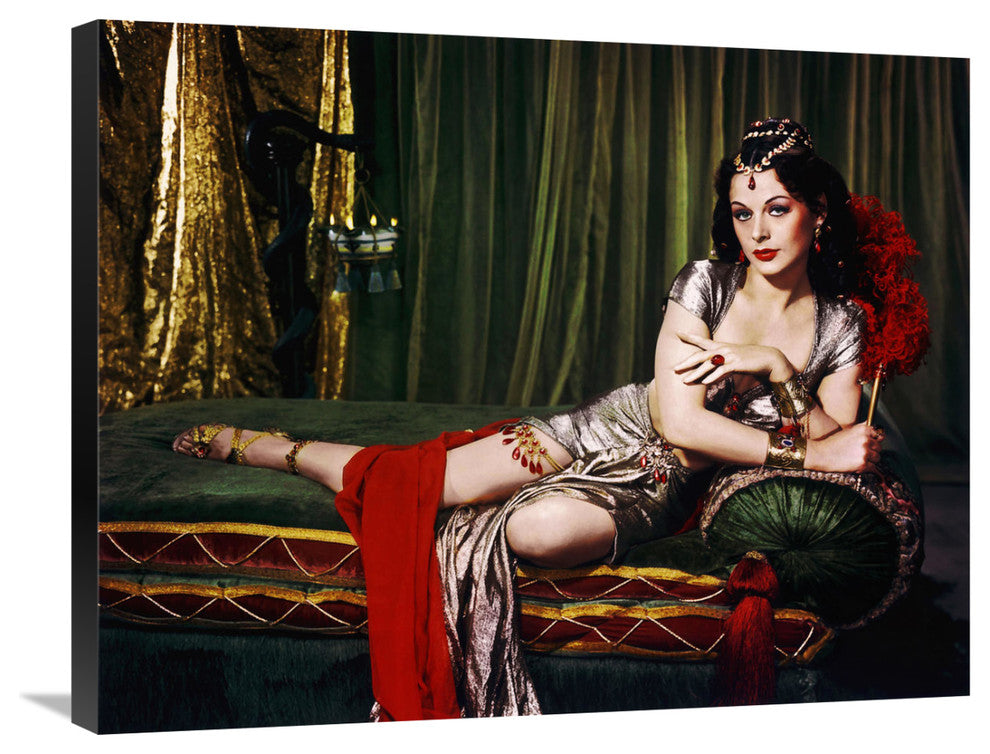 "Hedy Lamarr" Stretched Canvas Giclee by Hollywood Photo Archive, 30"x24"