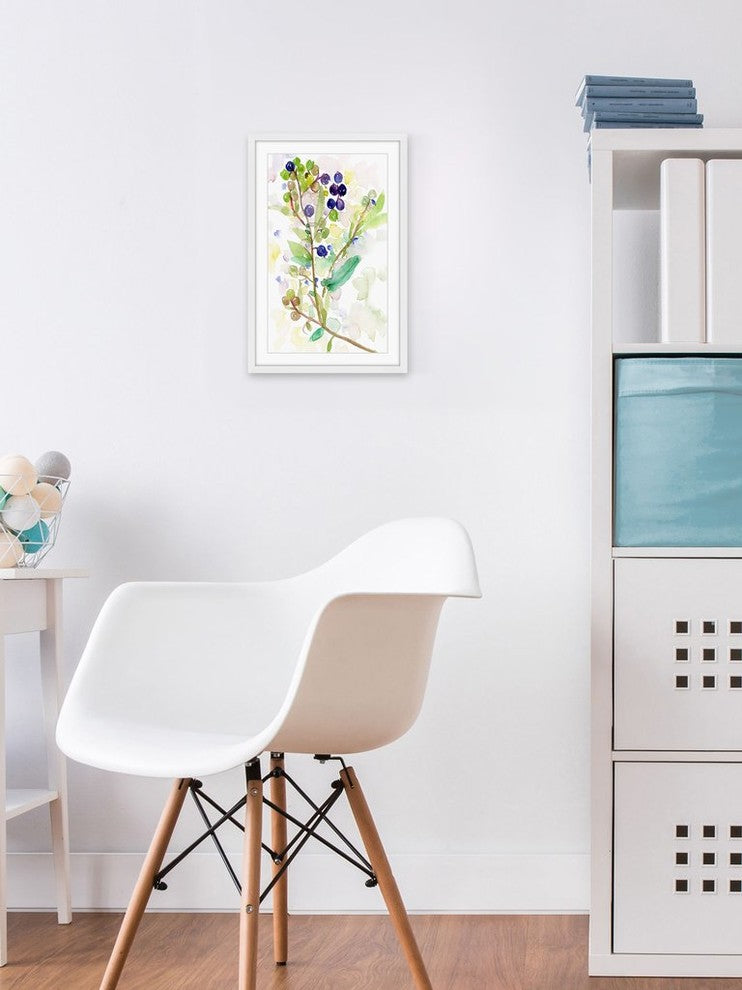 "Grape Vine" Framed Painting Print, 30"x45"