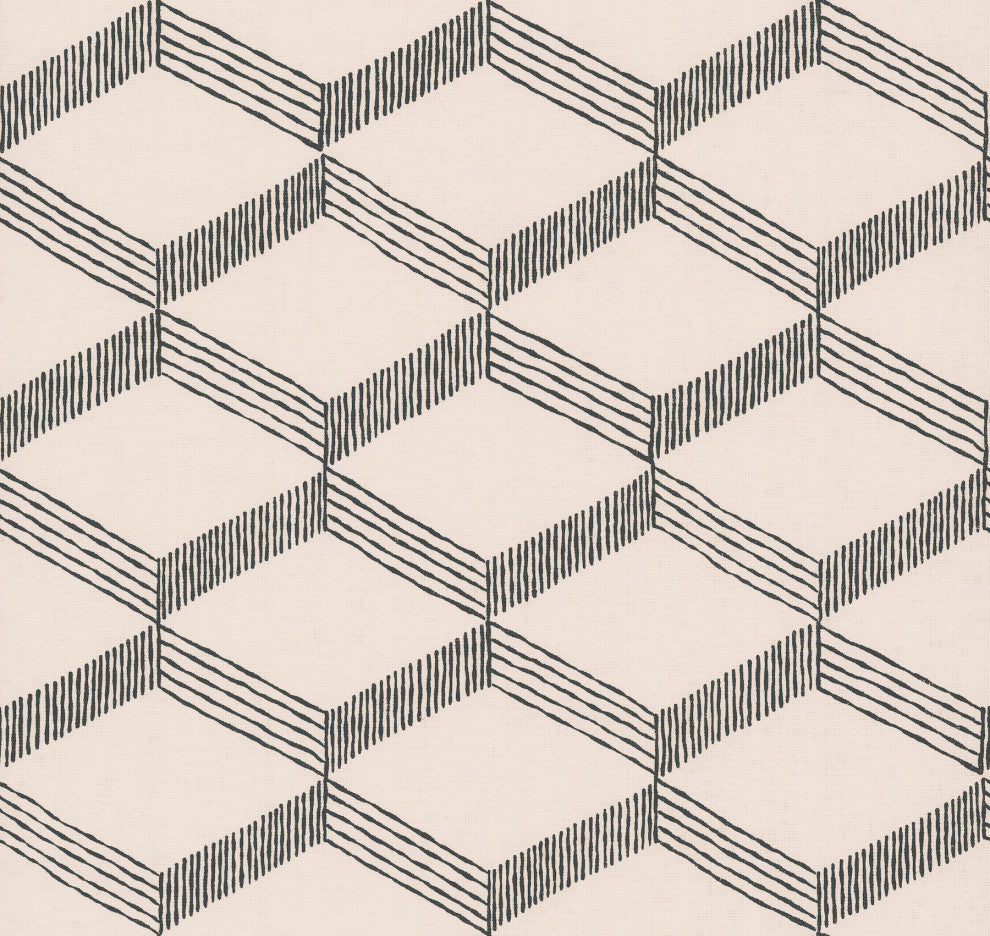 Palisades Paperweave Beige Wallpaper