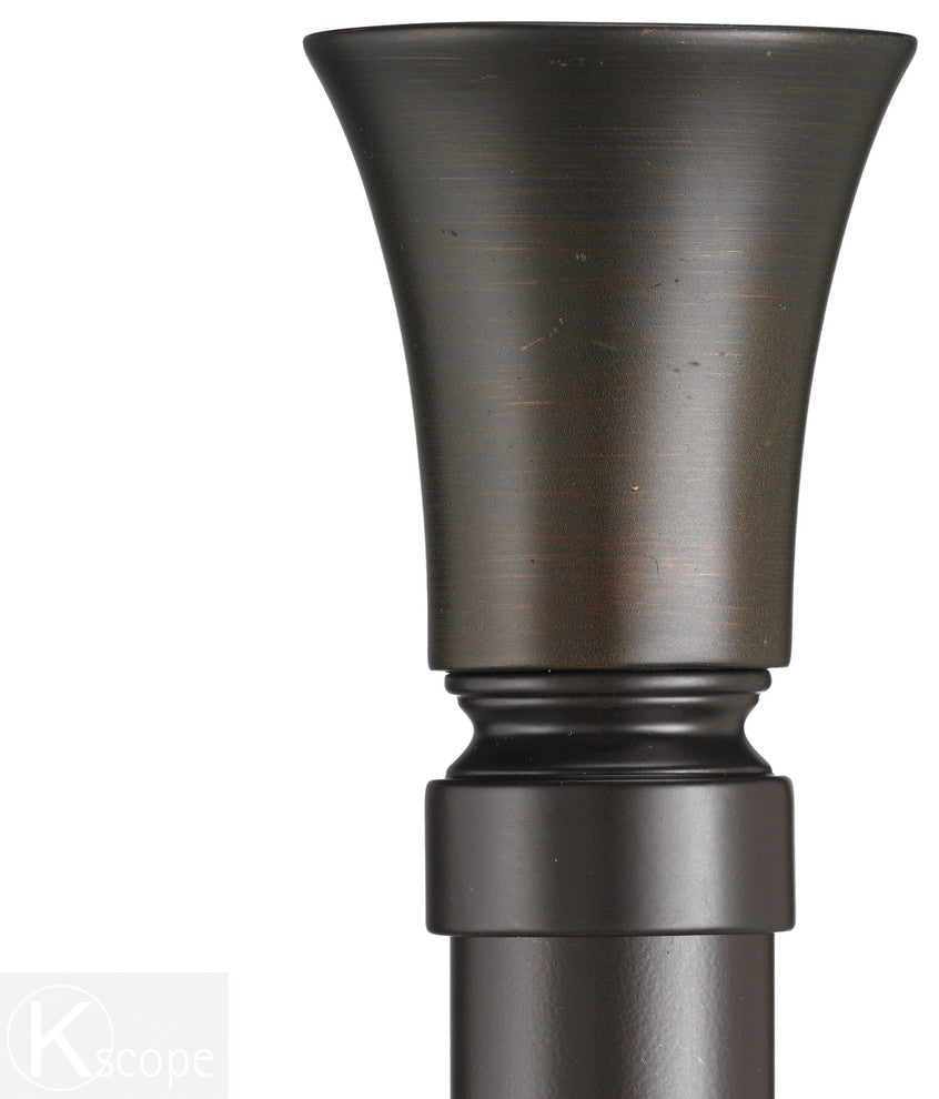 Deco Traverse Rod 2 With Tama 40 finial, Maroon, 60