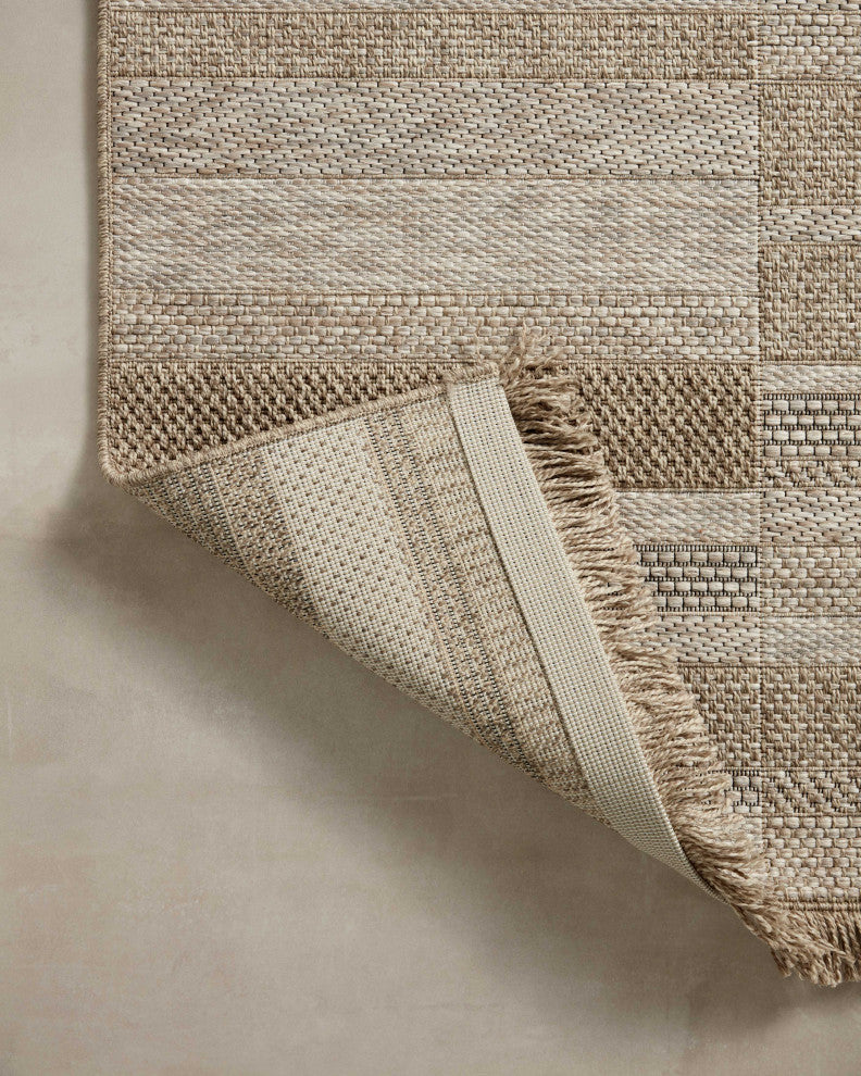 Loloi II Dawn Natural 18" x 18" Sample Rug