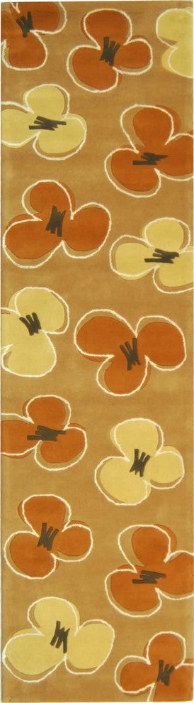Safavieh Soho SOH302A 6' Round Gold Rug