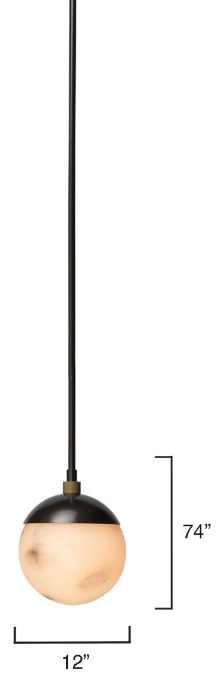 Metro Dome Shade 1-Light Pendant, Metro Pendant