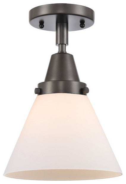 INNOVATIONS LIGHTING 447-1C-OB-G41 Large Cone Flush Mount